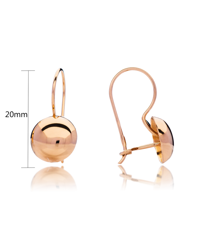 Kuldkõrvarõngad 20/10mm Goldinga 00826