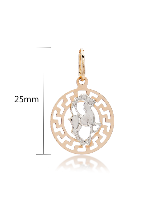 Золотой подвеска "Козерог"