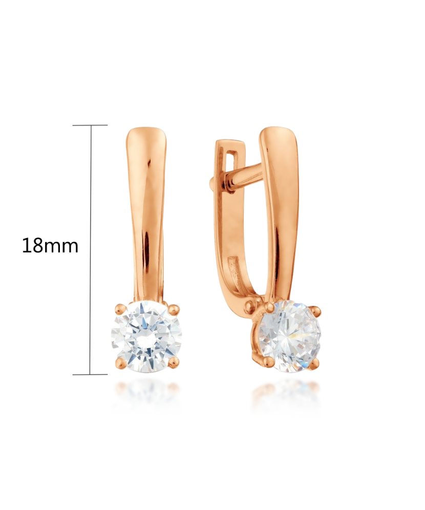 Kuldkõrvarõngad tsirkooniga Goldinga T102028243