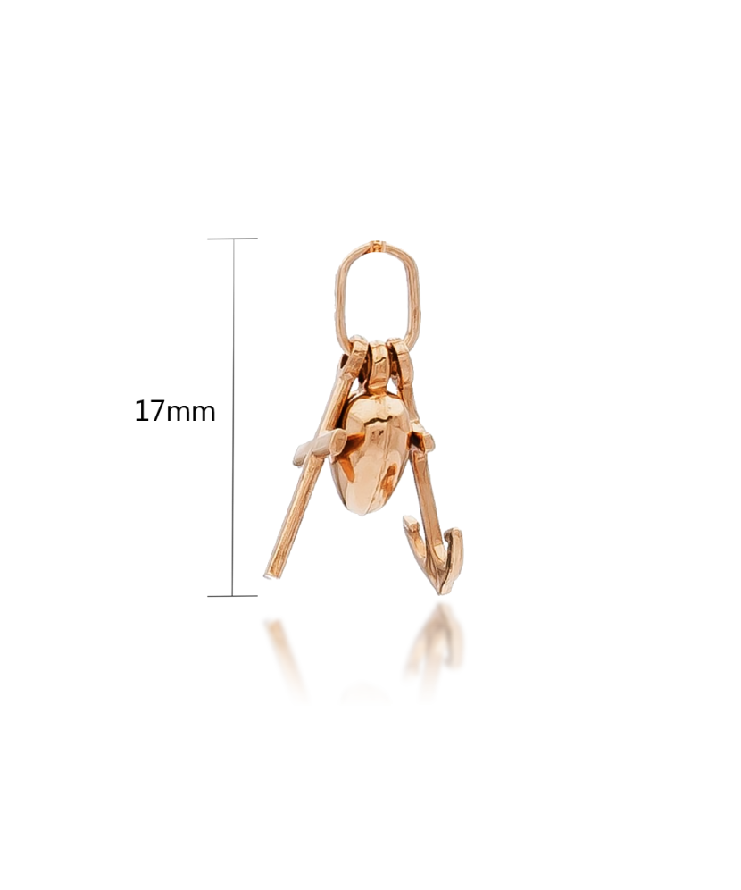 Золотой подвеска "Вера Надежда Любовь"