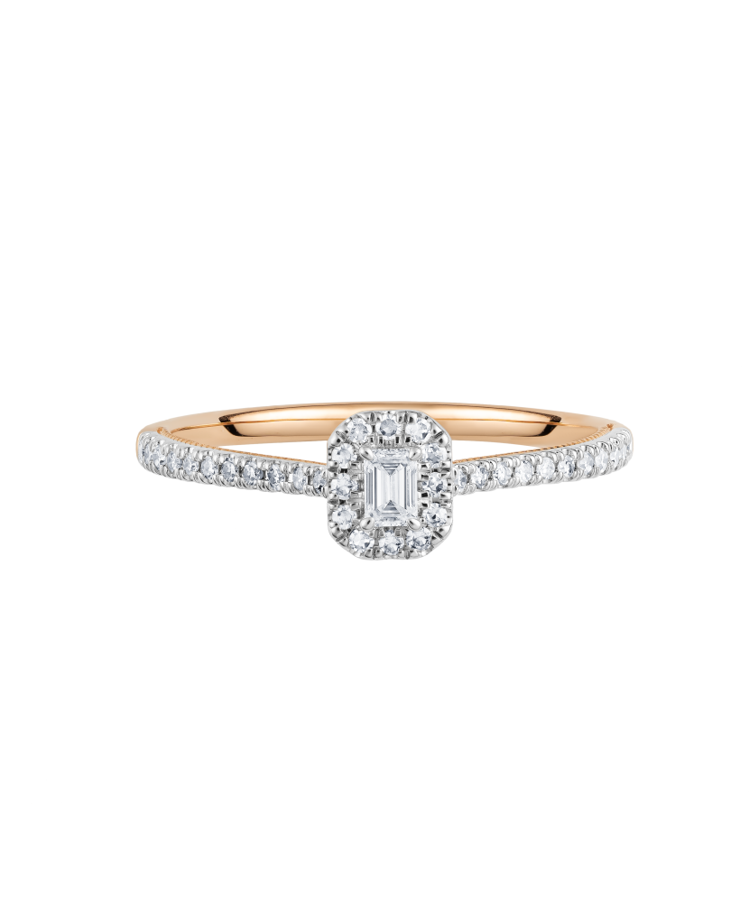 Kuldsõrmus teemantidega