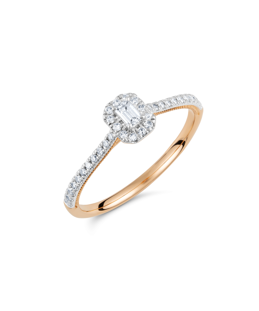 Kuldsõrmus teemantidega