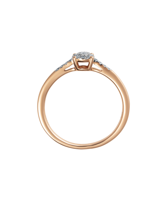 Kuldsõrmus teemantidega