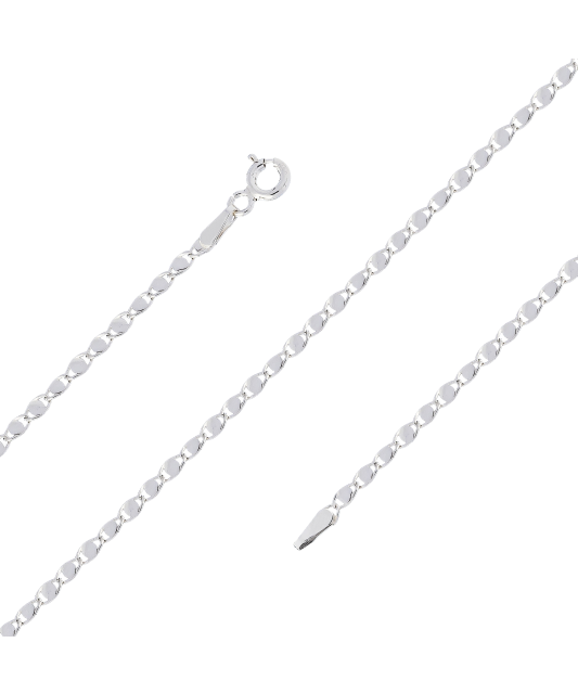 Серебряная цепочка 2.4mm