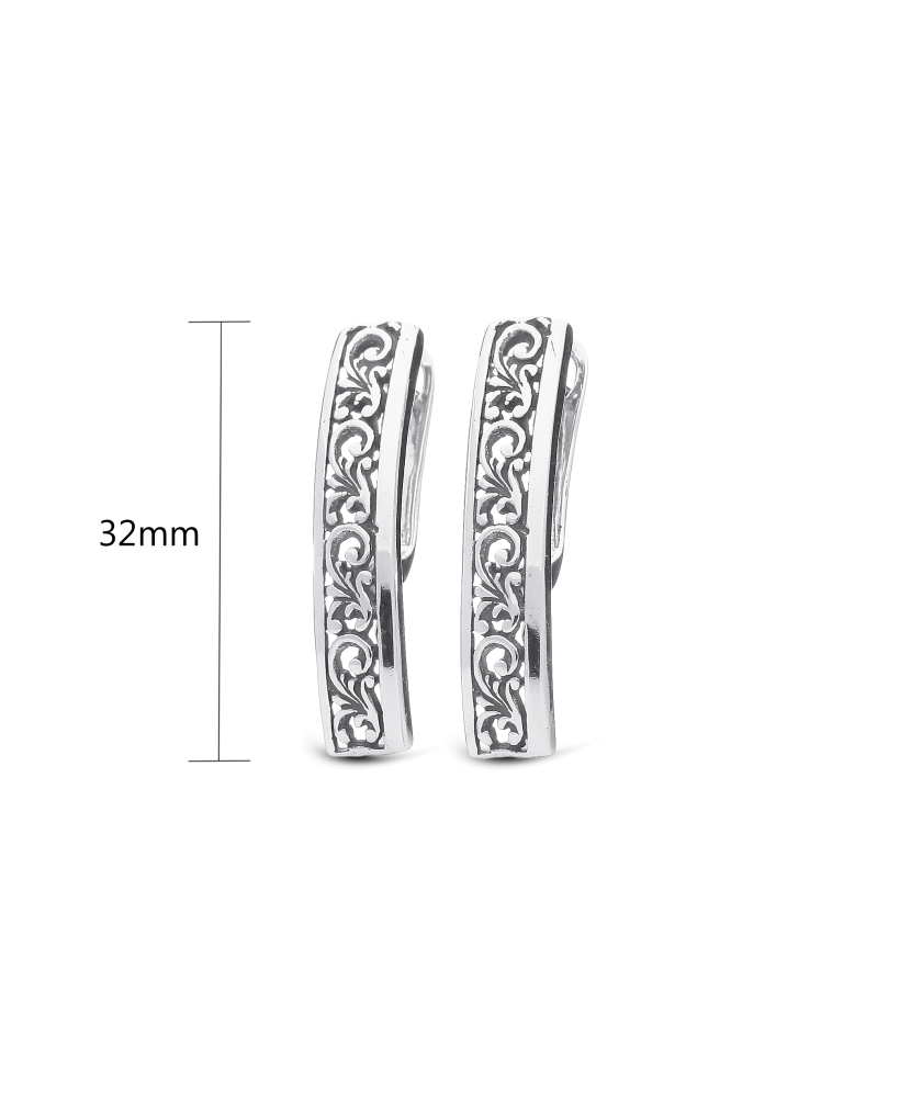 Hõbekõrvarõngad Goldinga A128