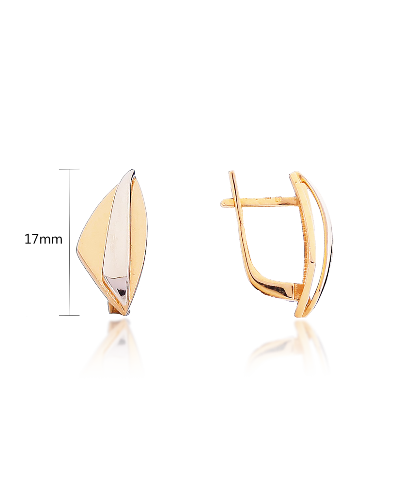 Золотые серьги