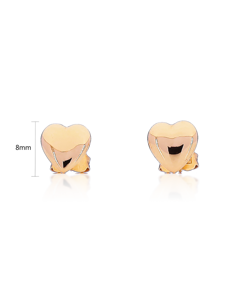 Kuldkõrvarõngad "südameke" Goldinga 00225