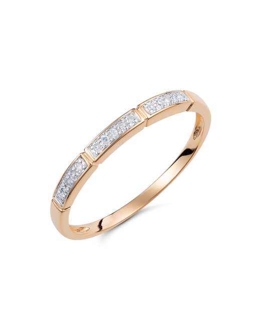 Kuldsõrmus teemantidega