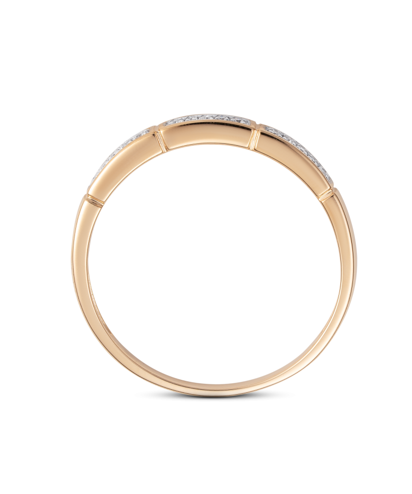 Kuldsõrmus teemantidega