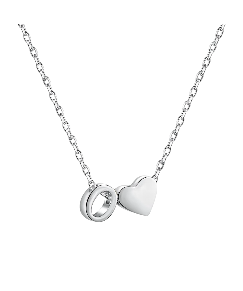 Hõbekett ripatsiga täht O