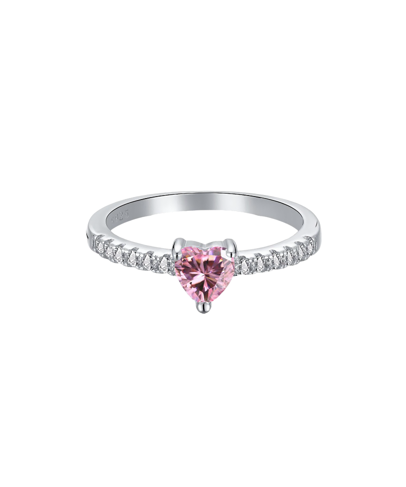 Hõbesõrmus tsirkoonidega