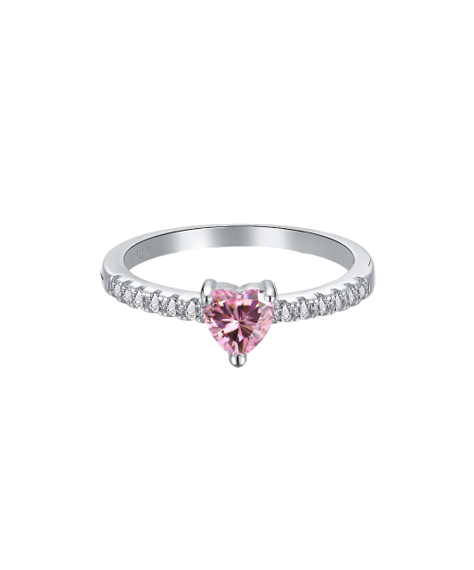 Hõbesõrmus tsirkoonidega