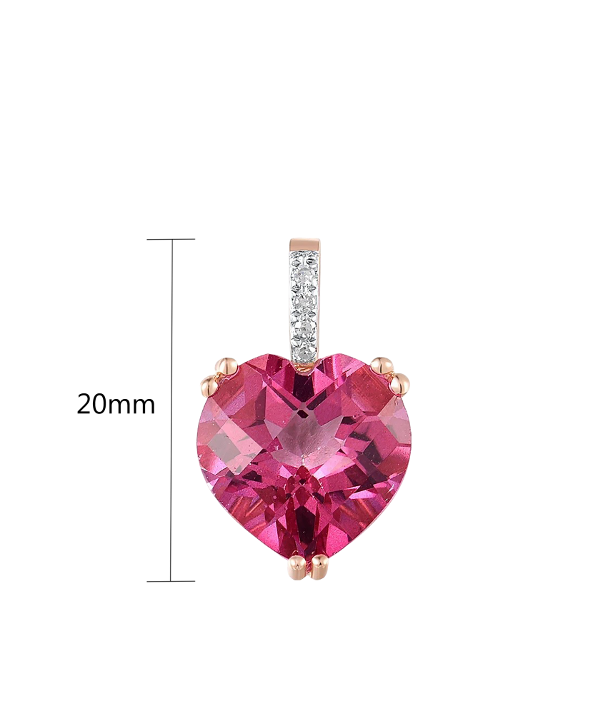 Kuldripats teemantide ja topaasiga