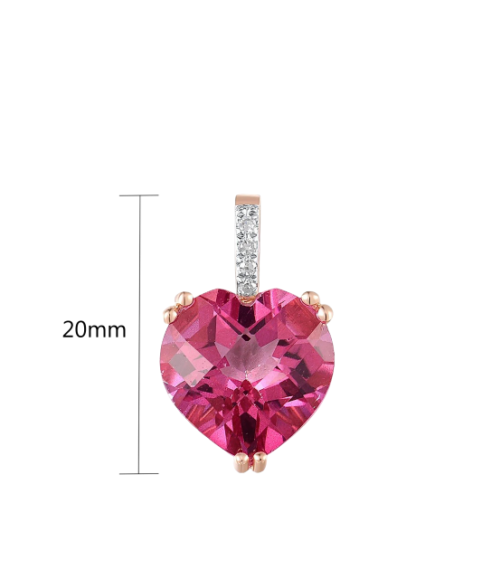 Kuldripats teemantide ja topaasiga