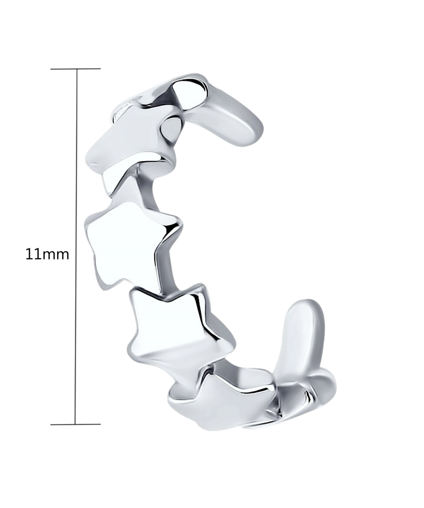 Hõbedast kõrvarõngas