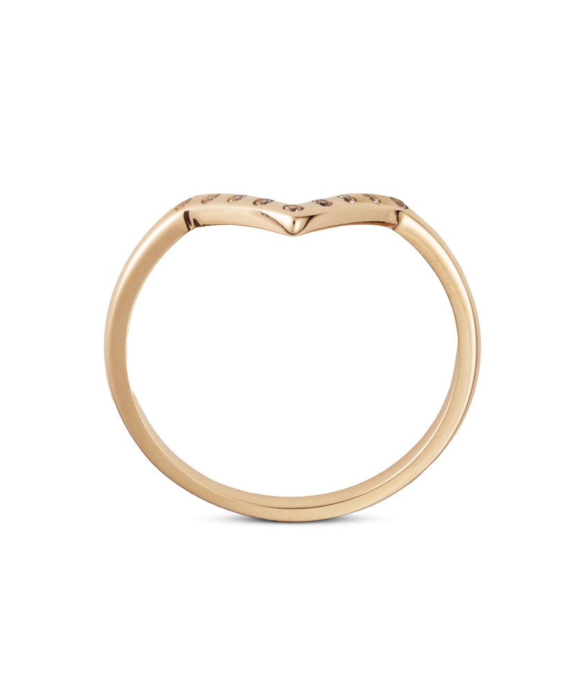 Kuldsõrmus tsirkoonidega