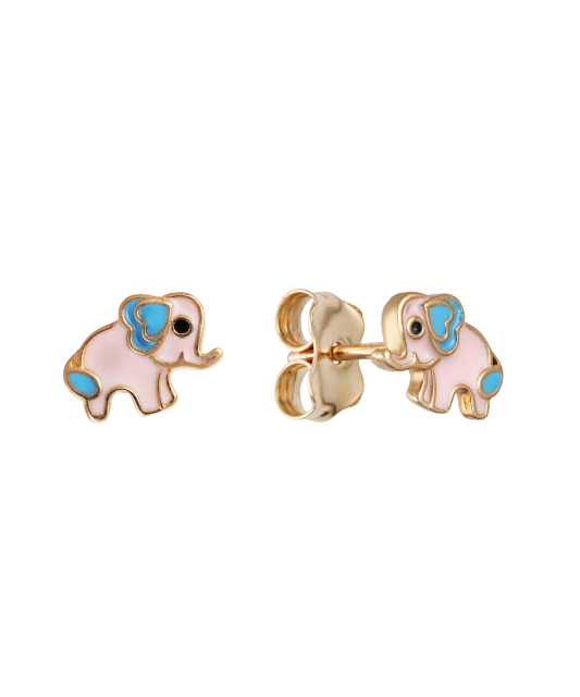 Kuldkõrvarõngad emailiga