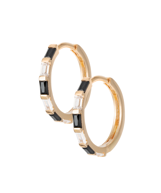 Kuldkõrvarõngad tsirkoonidega