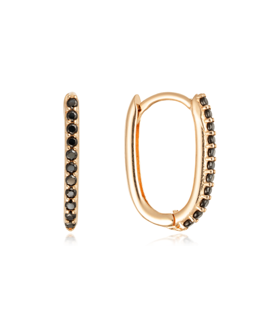 Kuldkõrvarõngad tsirkoonidega