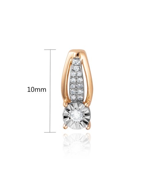 Kuldripats teemantidega