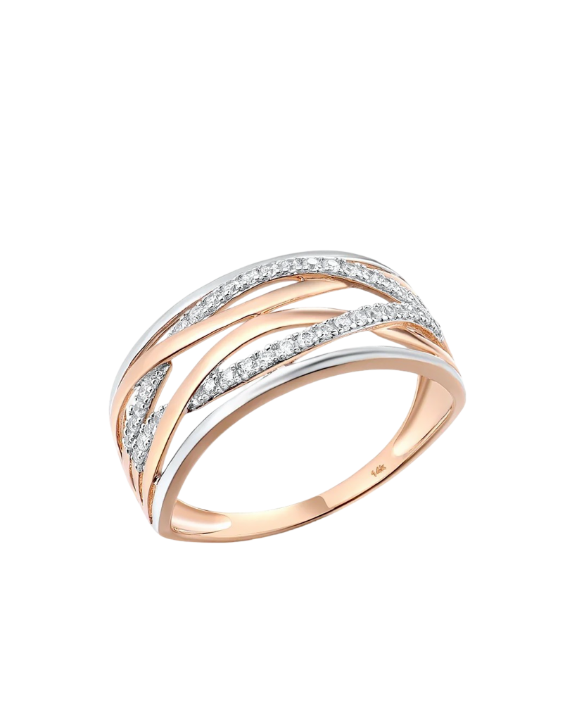 Kuldsõrmus teemantidega