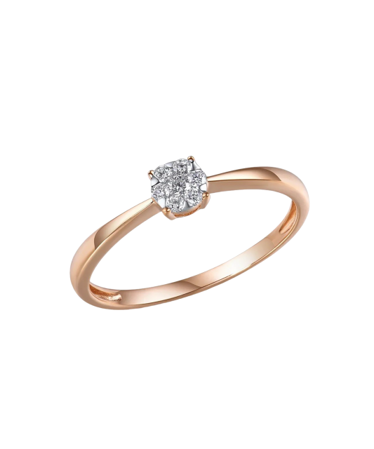 Kuldsõrmus teemantidega