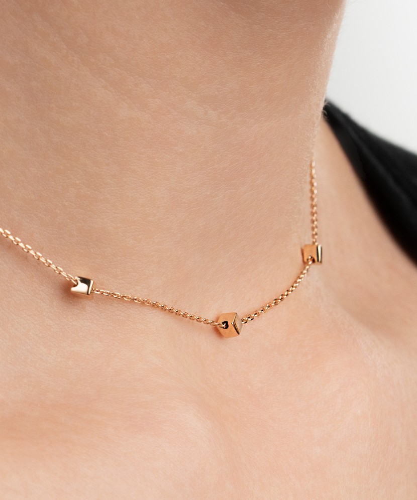 Золотая цепочка с подвеской