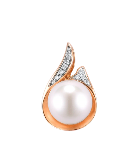 Kuldripats teemantidega ja pärlitega