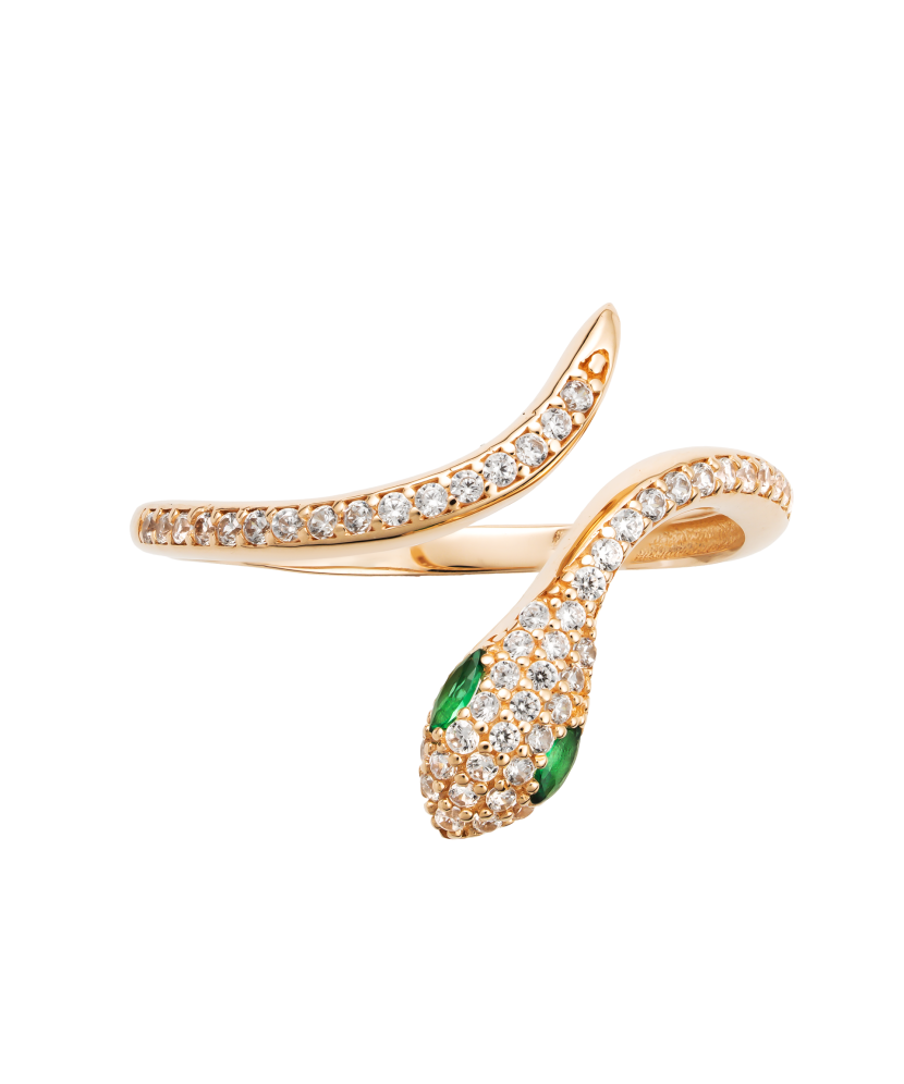 Kuldsõrmus tsirkoonidega