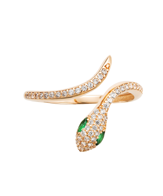 Kuldsõrmus tsirkoonidega