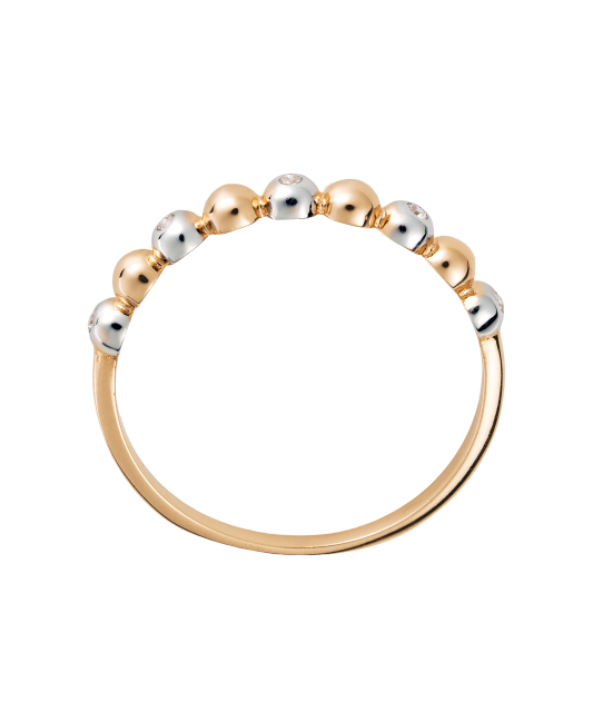 Kuldsõrmus tsirkoonidega