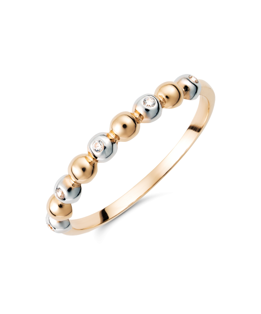 Kuldsõrmus tsirkoonidega