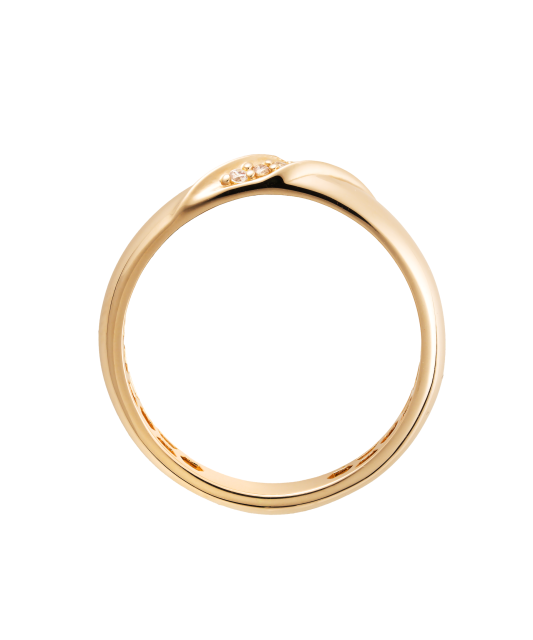 Kuldsõrmus tsirkoonidega