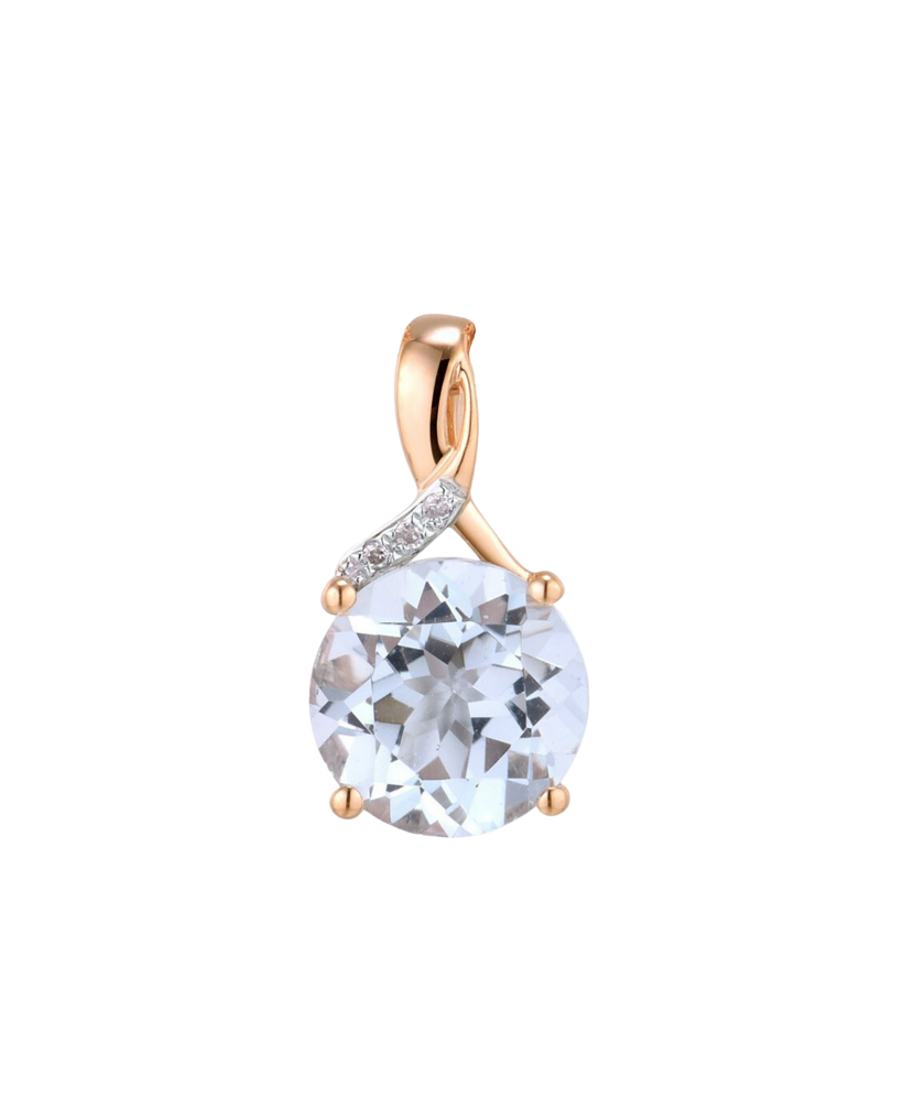 Kuldripats topaaside ja briljantidega