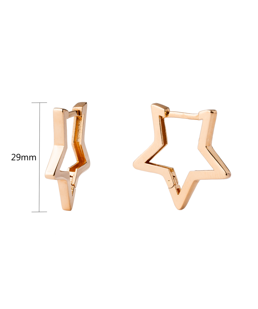 Kuldkõrvarõngad "Tähekesed"