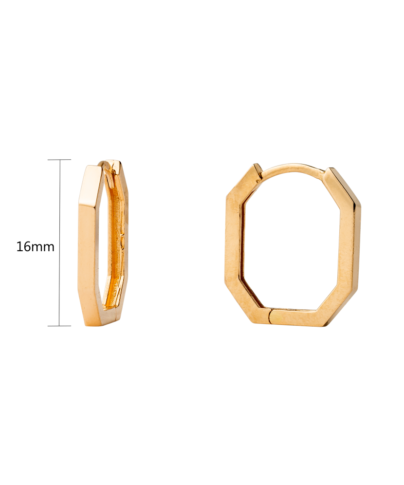 Золотые серьги