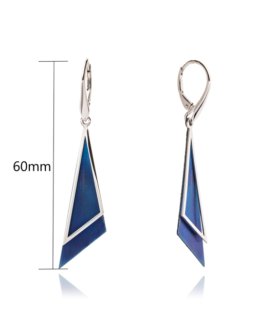 Hõbekõrvarõngad titaanist