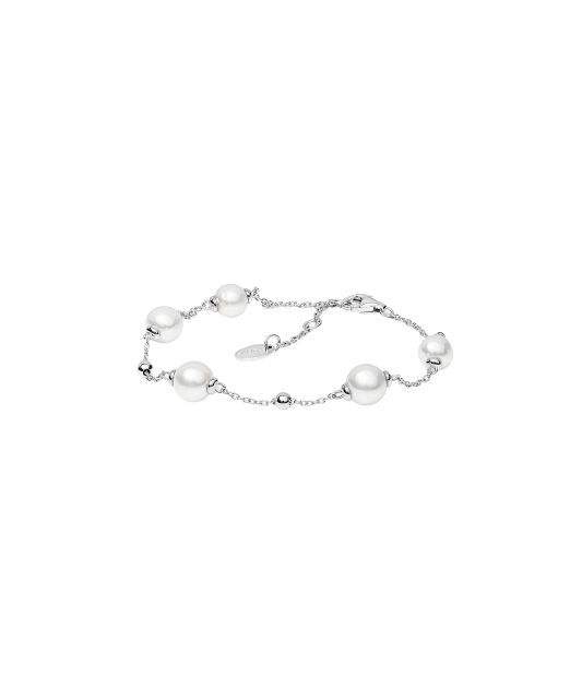 Käevõru pärlite ja hõbedaga