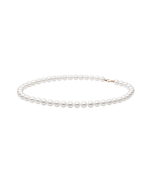 Жемчужное Колье с золотом