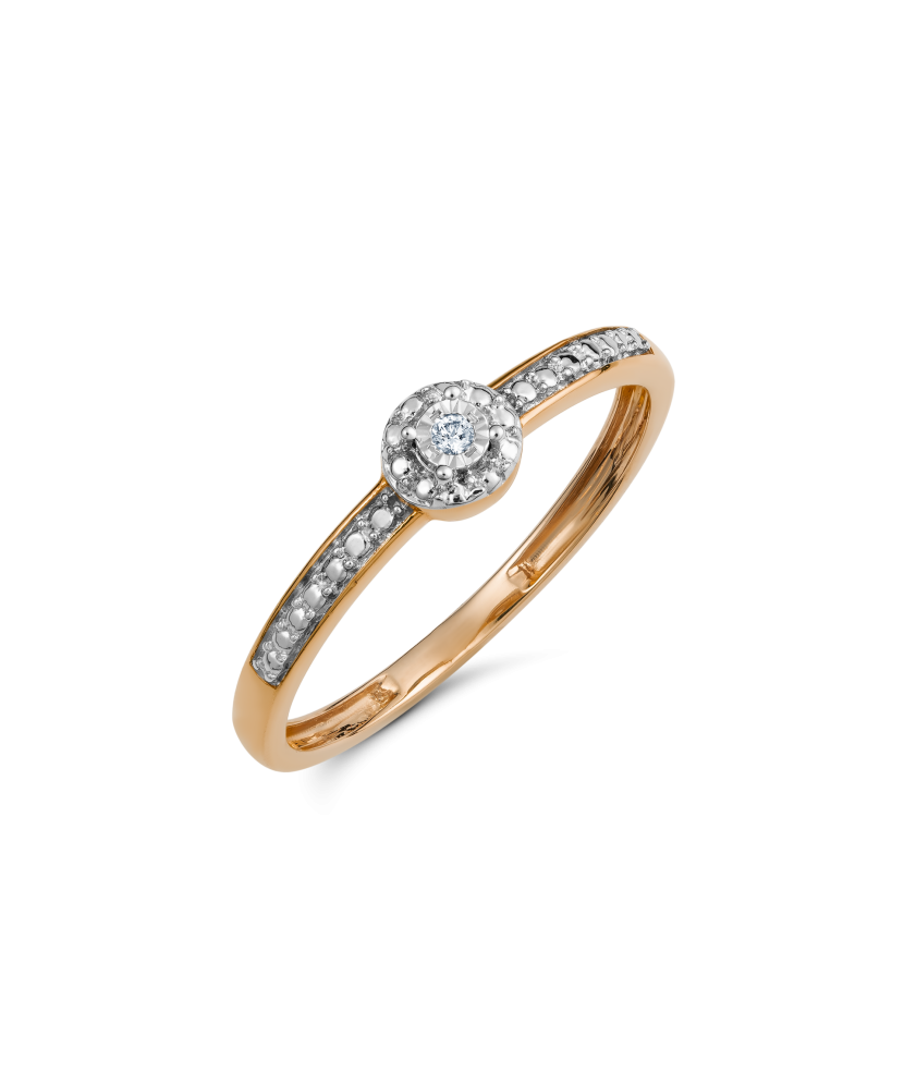 Kuldsõrmus teemantidega