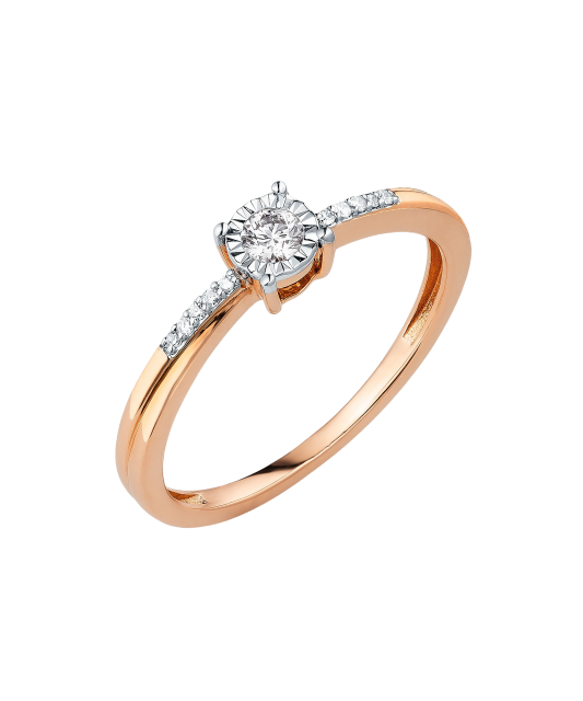 Kuldsõrmus briljantitega