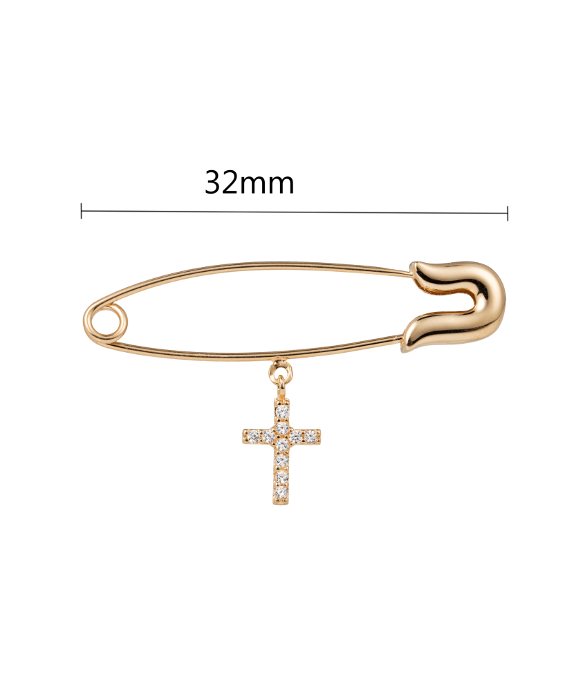 Kullast pross tsirkoonidega