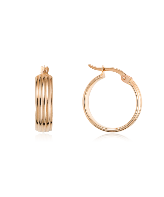 Золотые серьги