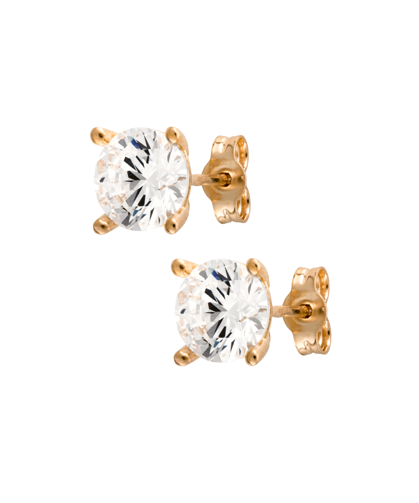 Kuldkõrvarõngad tsirkoonidega