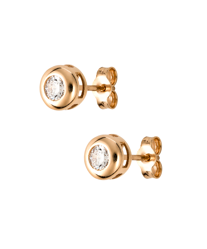 Золотые серьги 00640