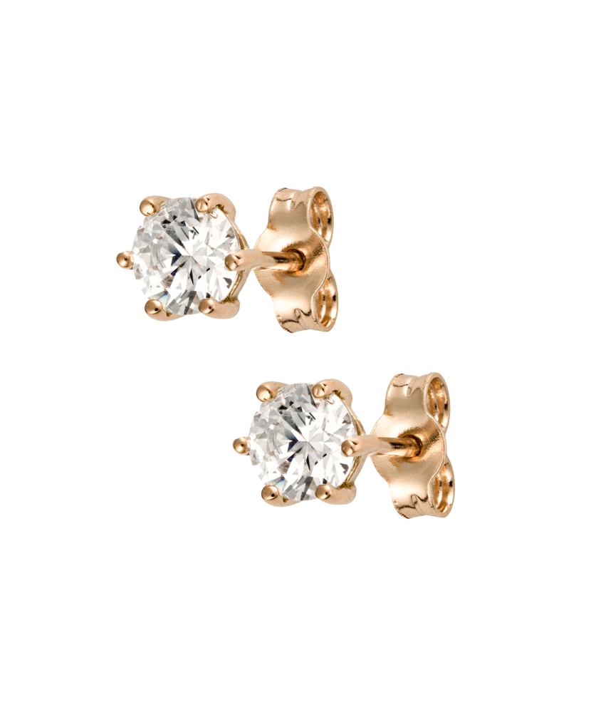 Kuldkõrvarõngad tsirkoonidega