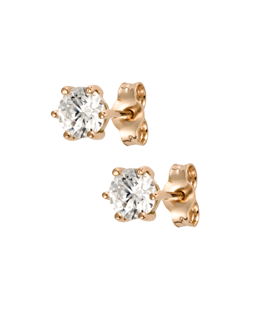 Kuldkõrvarõngad tsirkoonidega