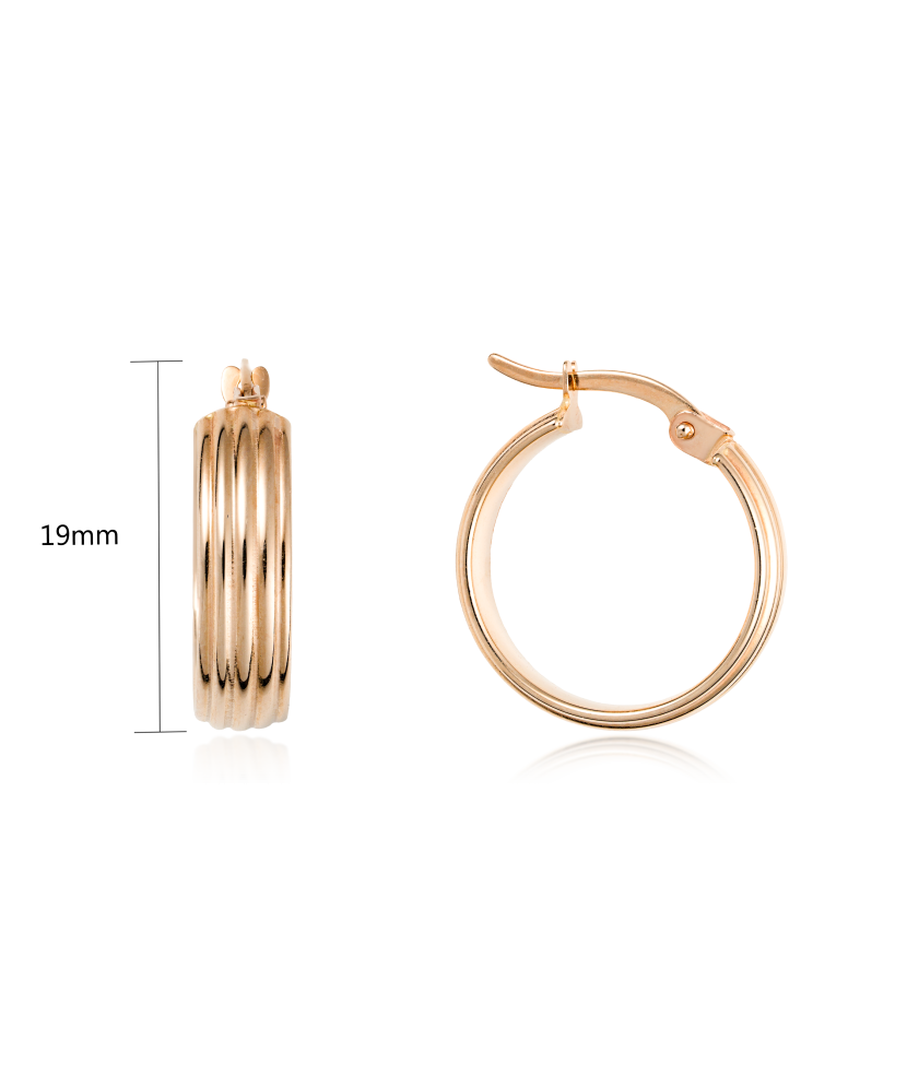 Золотые серьги