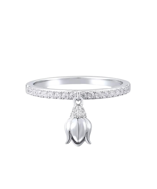 Hõbesõrmus tsirkoonidega