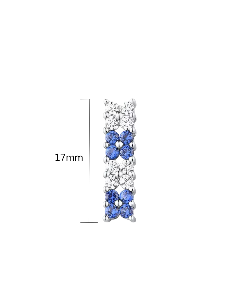 Hõbedast ripats tsirkoonidega